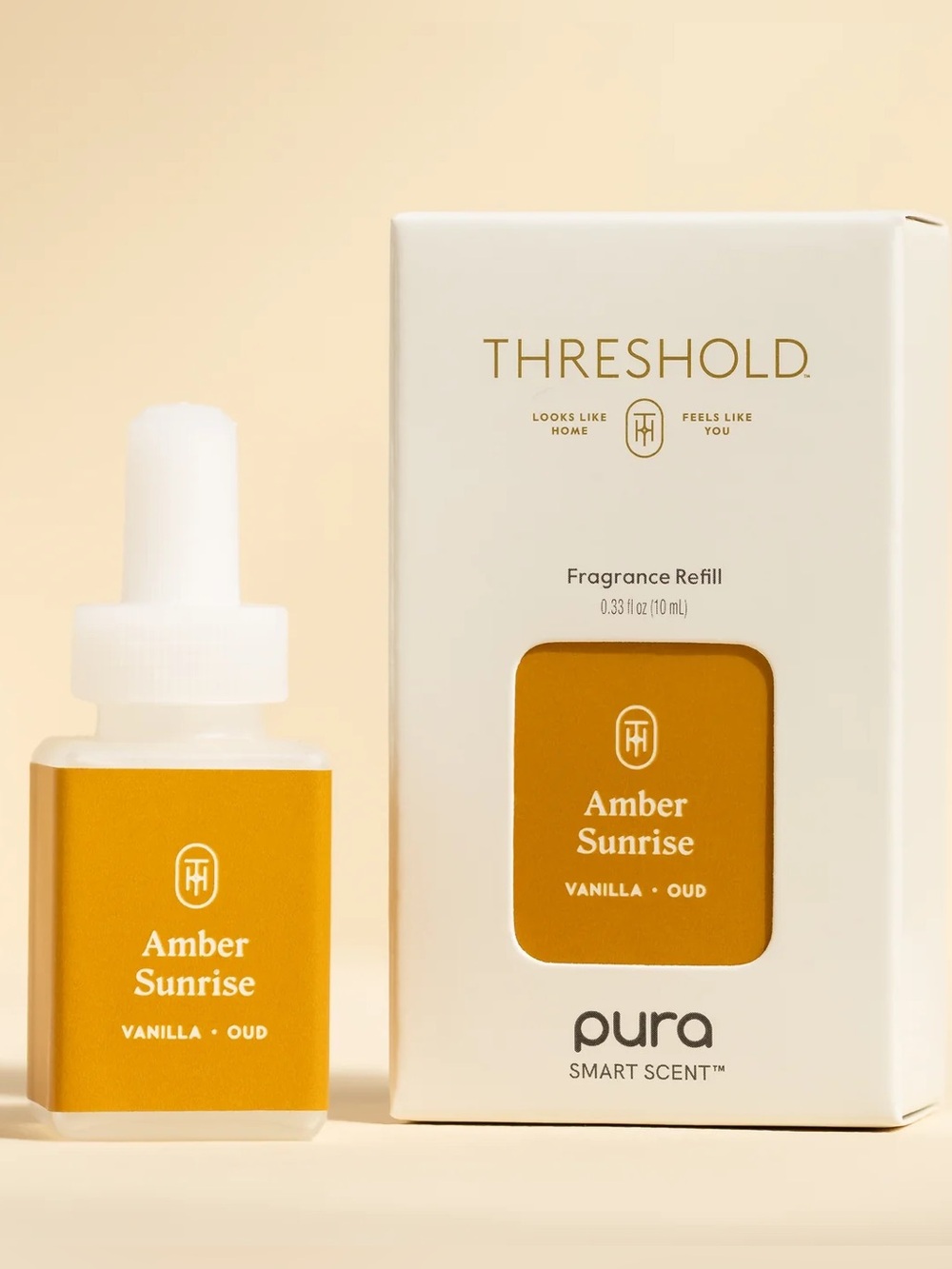 Pura Amber Sunrise Fragrance Refill - Threshold, NEW